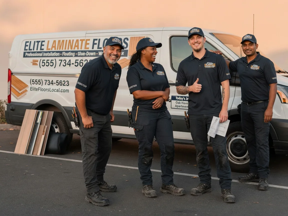 Laminate flooring installation company in Colfax, WI